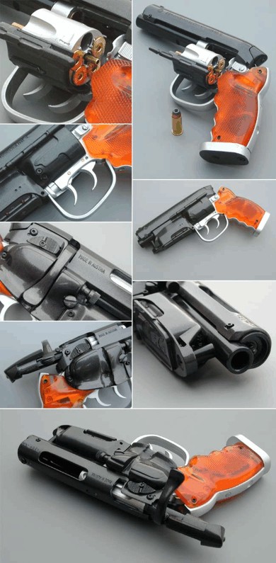 Details about   FIVE COUNT blade runner blaster Sci fi weapons Gun Mauser Pistol Display stand 